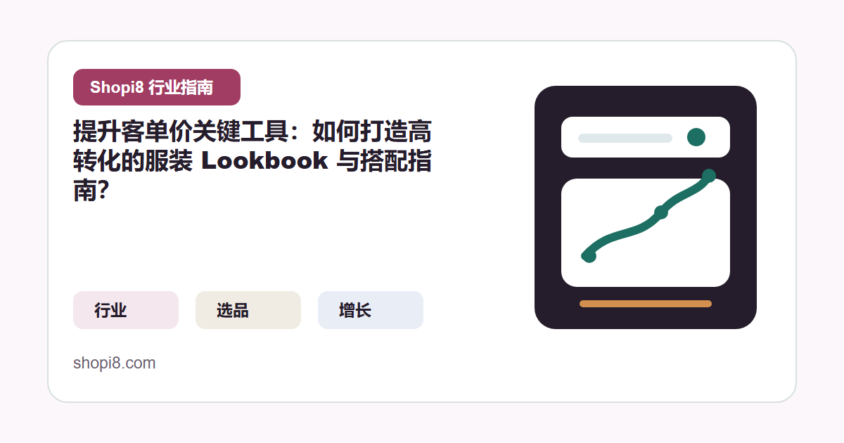 提升客单价关键工具：如何打造高转化的服装 Lookbook 与搭配指南？ 封面图