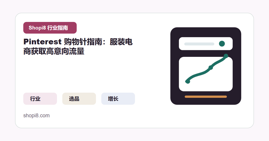 Pinterest 购物针指南：服装电商获取高意向流量 封面图