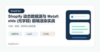 Shopify 动态数据源与 Metafields (元字段) 前端渲染实战